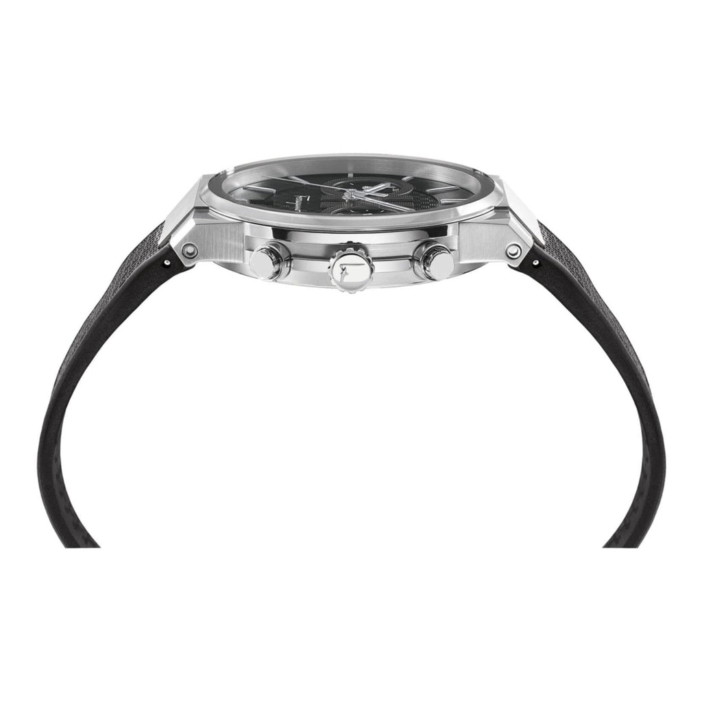 Salvatore Ferragamo Sapphire Chrono Black Dial Black Silicone Strap Watch for Men - SFME00121 Buy Now By Salvatore Ferragamo