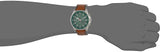 Fossil Dillinger Luggage Chronograph Green Dial Brown Leather Strap Watch for Men - FS5734 Buy Now By Fossil