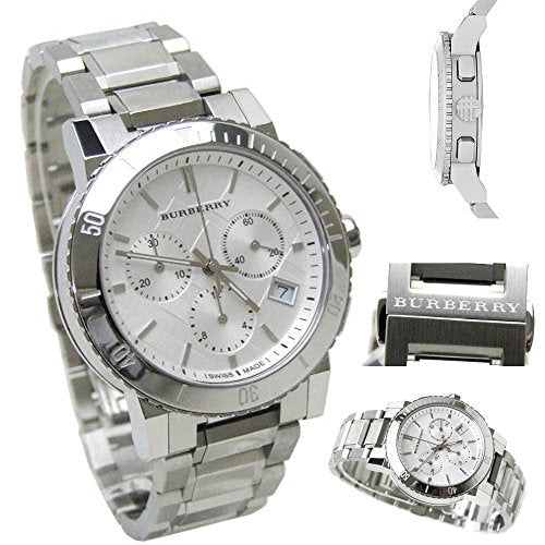 Burberry City Chronograph White Dial Silver Steel Strap Watch For Women - BU9700 Buy Now By Burberry