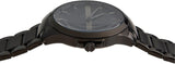 Armani Exchange Hampton Chronograph Black Dial Black Steel Strap Watch For Men - AX2104 Buy Now By Armani Exchange