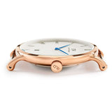 Daniel Wellington Dapper York White Dial Brown Leather Strap Watch For Men - DW00100085 Buy Now By Daniel Wellington