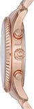 Michael Kors Lexington Chronograph White Dial Rose Gold Steel Strap Watch For Women - MK8313 Buy Now By Michael Kors