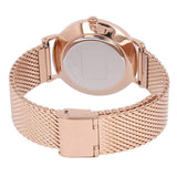 Coach Perry Silver Dial Rose Gold Mesh Bracelet Watch for Women - 14503386 Buy Now By Coach