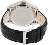 Emporio Armani Valente Black Dial Black Leather Strap Watch For Men - AR0643 Buy Now By Emporio Armani