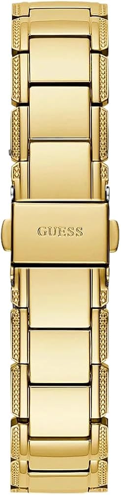 Guess Lily Quartz Gold Dial Gold Steel Strap Watch For Women - GW0528L2 Buy Now By Guess
