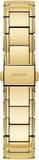 Guess Lily Quartz Gold Dial Gold Steel Strap Watch For Women - GW0528L2 Buy Now By Guess