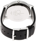 Calvin Klein City Silver Dial Black Steel Strap Watch for Men - K2G2G1CX Buy Now By Calvin Klein