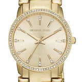 Michael Kors Nini Three Hand Gold Dial Gold Steel Strap Watch For Women - MK3235 Buy Now By Michael Kors