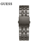 Guess Odyssey Quartz Blue Dial Gunmetal Steel Strap Watch For Men - W1107G5 Buy Now By Guess