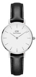 Daniel Wellington Classic Petite Sheffield White Dial Black Leather Strap Watch For Women - DW00100242 Buy Now By Daniel Wellington
