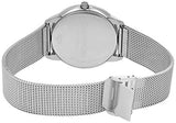 Calvin Klein Minimal Blue Dial Silver Mesh Bracelet Watch for Men - K3M2112N Buy Now By Calvin Klein