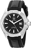 Tag Heuer Aquaracer Automatic Caliber 5 Black Dial Black Rubber Strap Watch for Men - WAY2110.FT8021 Buy Now By Tag Heuer