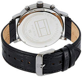 Tommy Hilfiger Evan Black Dial Black Leather Strap Watch for Men - 1710395 Buy Now By Tommy Hilfiger