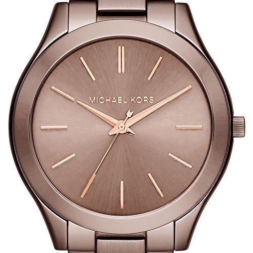 Michael Kors Runway Quartz Brown Dial Brown Steel Strap Watch For Women - MK3418 Buy Now By Michael Kors