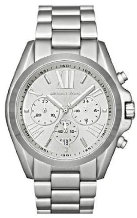Michael Kors Bradshaw Silver Dial Silver Steel Strap Watch for Men - MK5535 Buy Now By Michael Kors