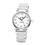 Coach Madison White Dial Silver Steel Strap Watch for Women - 14502394 Buy Now By Coach
