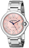 Cartier Ballon Bleu De Cartier Pink Dial Silver Steel Strap Watch for Women - W6920041 Buy Now By Cartier