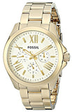 Fossil Cecile Multifunction Champagne Dial Gold Steel Strap Watch for Women - AM4510 Buy Now By Fossil