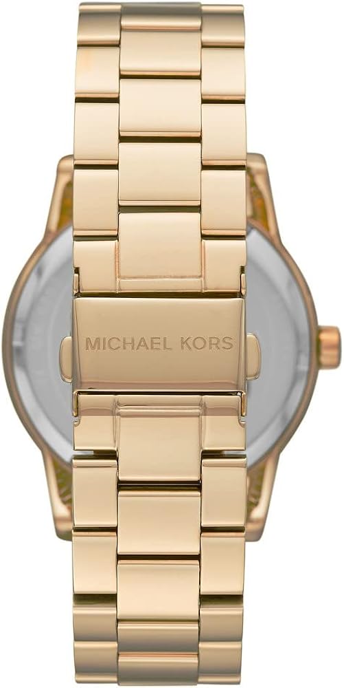 Michael Kors Ritz Pave Crystals Gold Dial Gold Steel Strap Watch for Women - MK6862 Buy Now By Michael Kors