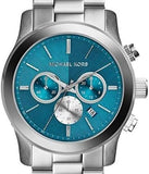 Michael Kors Runway Quartz Blue Dial Silver Steel Strap Watch For Women - MK5953 Buy Now By Michael Kors