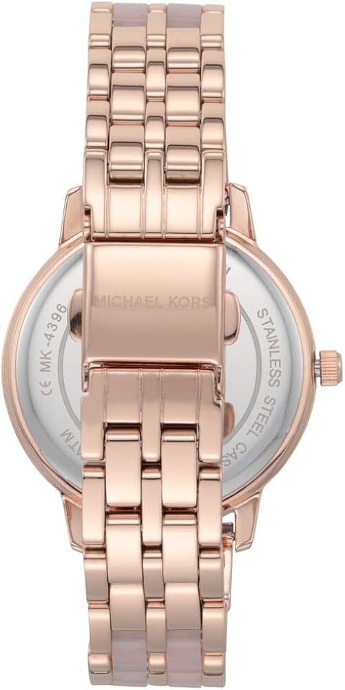 Michael Kors Melissa Analog Rose Gold Dial Rose Gold Steel Strap Watch For Women - MK4396 Buy Now By Michael Kors