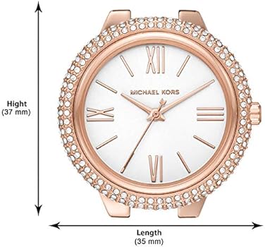 Michael Kors Taryn Quartz White Dial Rose Gold Steel Strap Watch For Women - MK4460 Buy Now By Michael Kors