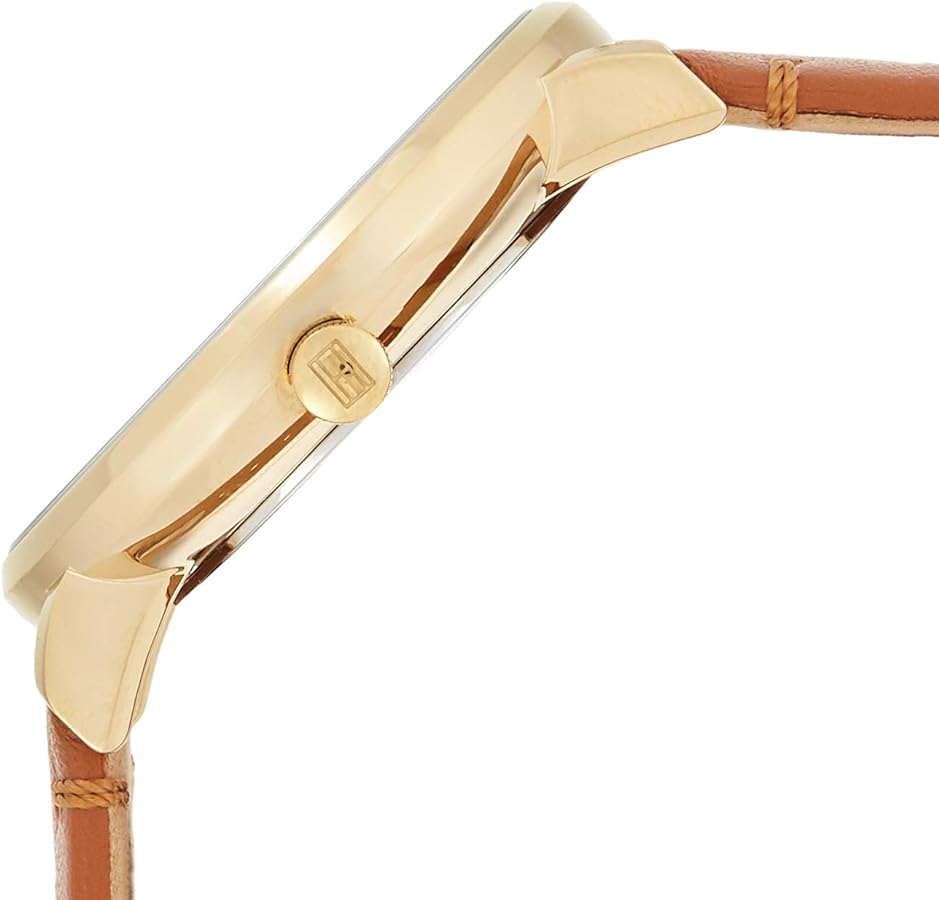 Tommy Hilfiger Jenna Quartz White Dial Brown Leather Strap Watch for Women - 1782073 Buy Now By Tommy Hilfiger