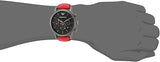 Emporio Armani Luigi Chronograph Black Dial Red Leather Strap Watch For Men - AR1971 Buy Now By Emporio Armani