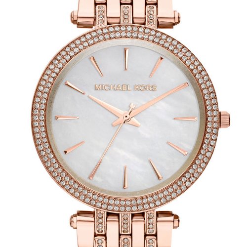 Michael Kors Darci Mother of Pearl Dial Rose Gold Steel Strap Watch for Women - MK3220 Buy Now By Michael Kors
