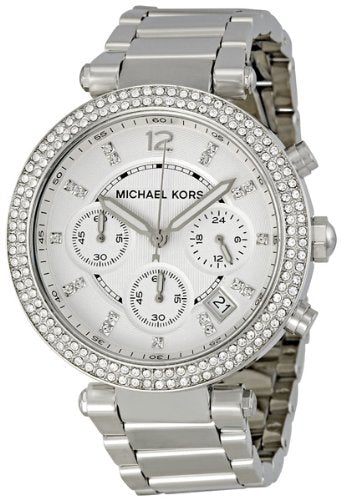 Michael Kors Parker Silver Dial Silver Steel Strap Watch for Women - MK5353 Buy Now By Michael Kors