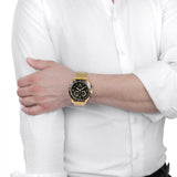 Maserati Traguardo 45mm Quartz Gold Black Dial Watch For Men - R8873612010 Buy Now By Maserati