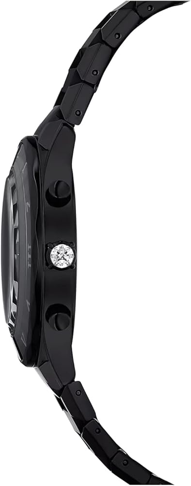 Swarovski Dextera Chronograph Black Dial Black Steel Strap Watch for Women - 5641393 Buy Now By Swarovski