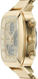Fossil Retro Analog-Digital Gold Dial Gold Steel Strap Watch for Men - FS5889 Buy Now By Fossil