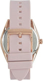Michael Kors Janelle Three Hand Rose Gold Dial Pink Rubber Strap Watch For Women - MK7139 Buy Now By Michael Kors
