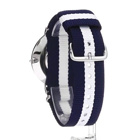 Daniel Wellington Classic Glasgow White Dial Two Tone NATO Strap Watch For Men - DW00100018 Buy Now By Daniel Wellington