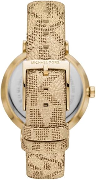Michael Kors Addyson Quartz Gold Dial Gold Leather Strap Watch for Women - MK2952 Buy Now By Michael Kors