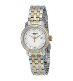 Tissot T Classic Bridgeport Mother of Pearl Dial Two Tone Steel Strap Watch For Women - T097.010.22.116.00 Buy Now By Tissot