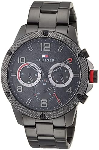 Tommy Hilfiger Blaze Chronograph Black Dial Black Steel Strap Watch For Men - 1792030 Buy Now By Tommy Hilfiger