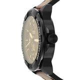 Fossil Bronson Automatic Skeleton Black Dial Brown Leather Strap Watch for Men - ME3219 Buy Now By Fossil