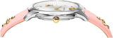 Versace Audrey Quartz White Dial Pink Leather Strap Watch for Women - VELR00119 Buy Now By Versace
