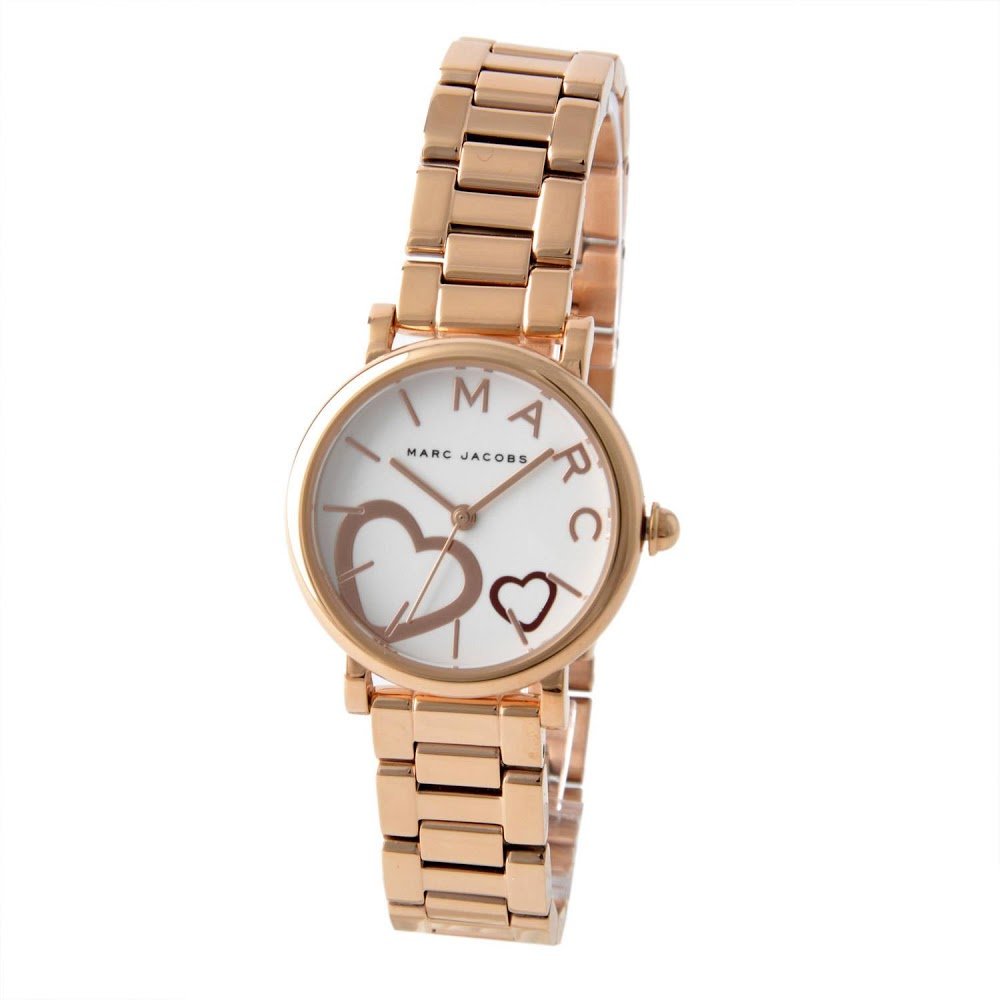 Marc Jacobs Classic White Dial Rose Gold Steel Strap Watch for Women - MJ3592 Buy Now By Marc Jacobs