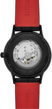 Emporio Armani Meccanico Skeleton Black Dial Black Leather Strap Watch For Men - AR60046 Buy Now By Emporio Armani