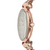 Emporio Armani Gianni T Bar Quartz Mother of Pearl Dial Rose Gold Steel Strap Watch For Women - AR11385 Buy Now By Emporio Armani