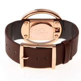 Calvin Klein Glam Transparent Dial Brown Leather Strap Watch for Women - K9423303 Buy Now By Calvin Klein