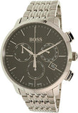 Hugo Boss Associate Black Dial Silver Steel Strap Watch for Men - 1513267 Buy Now By Hugo Boss