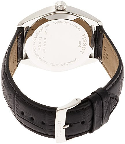 Tissot T Classic PR 100 White Dial Black Leather Strap Watch for Men - T101.410.16.031.00 Buy Now By Tissot