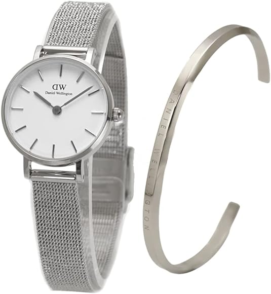 Daniel Wellington Classic Petite Sterling White Dial Silver Mesh Bracelet Watch for Women - DW00100442 Buy Now By Daniel Wellington