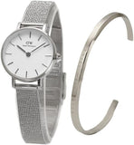 Daniel Wellington Classic Petite Sterling White Dial Silver Mesh Bracelet Watch for Women - DW00100442 Buy Now By Daniel Wellington