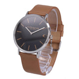 Coach Charles Black Dial Brown Leather Strap Watch for Men - 14602155 Buy Now By Coach