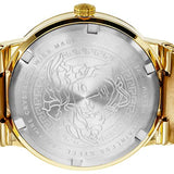 Versace Greca Silver Dial Gold Steel Strap Watch for Men - VEVI00520 Buy Now By Versace
